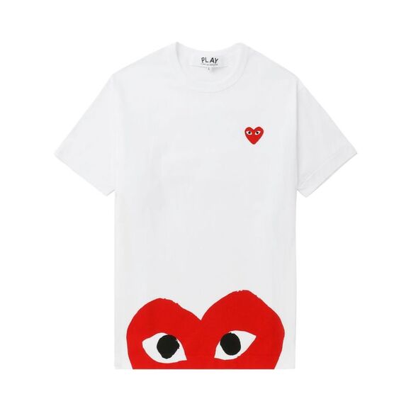 COMME DES GARÇONS PLAY Sweaters - Comme Des Garçons Play Women Cotton T-Shirt